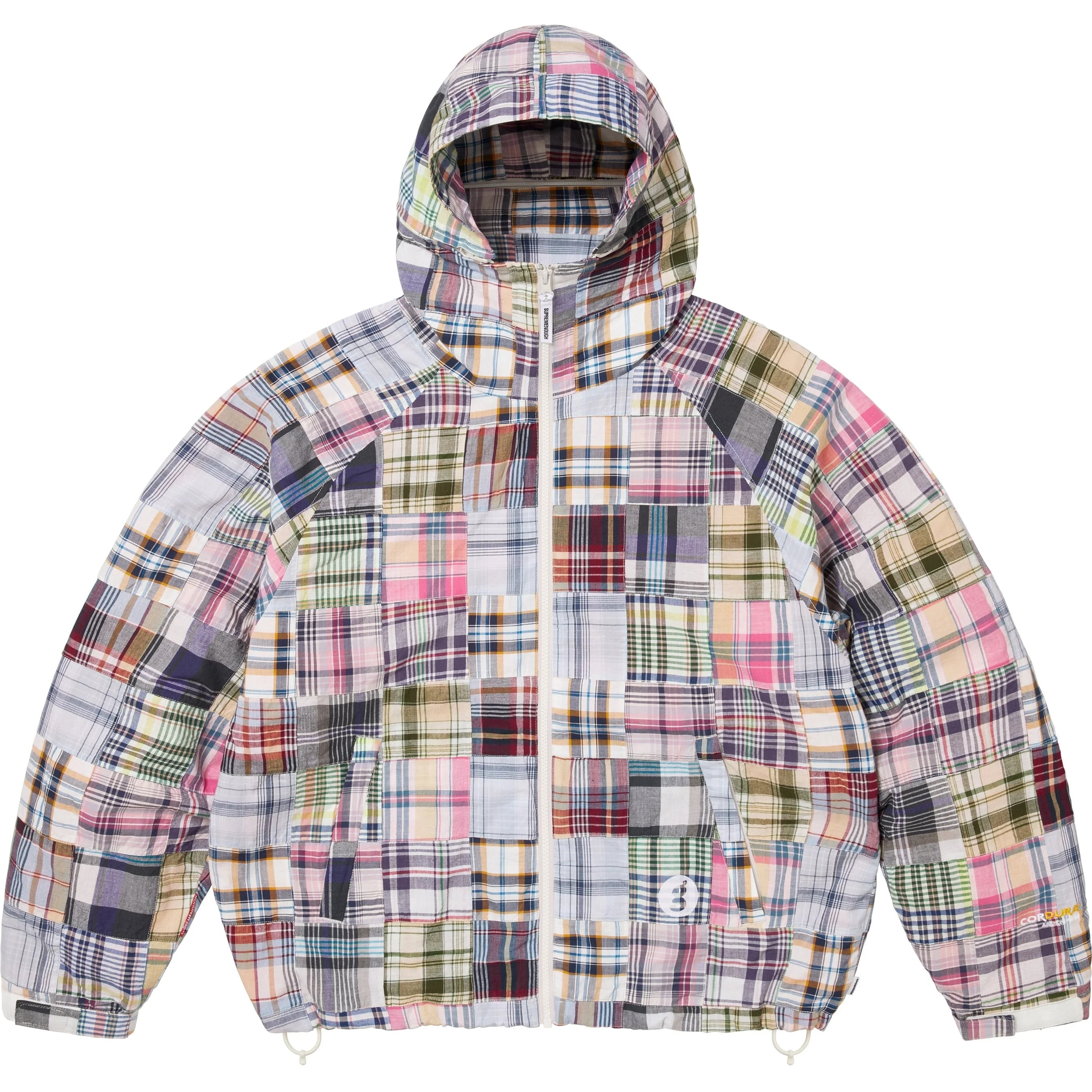 Supreme®/GOODENOUGH Patchwork Madras Hooded Jacket view 18